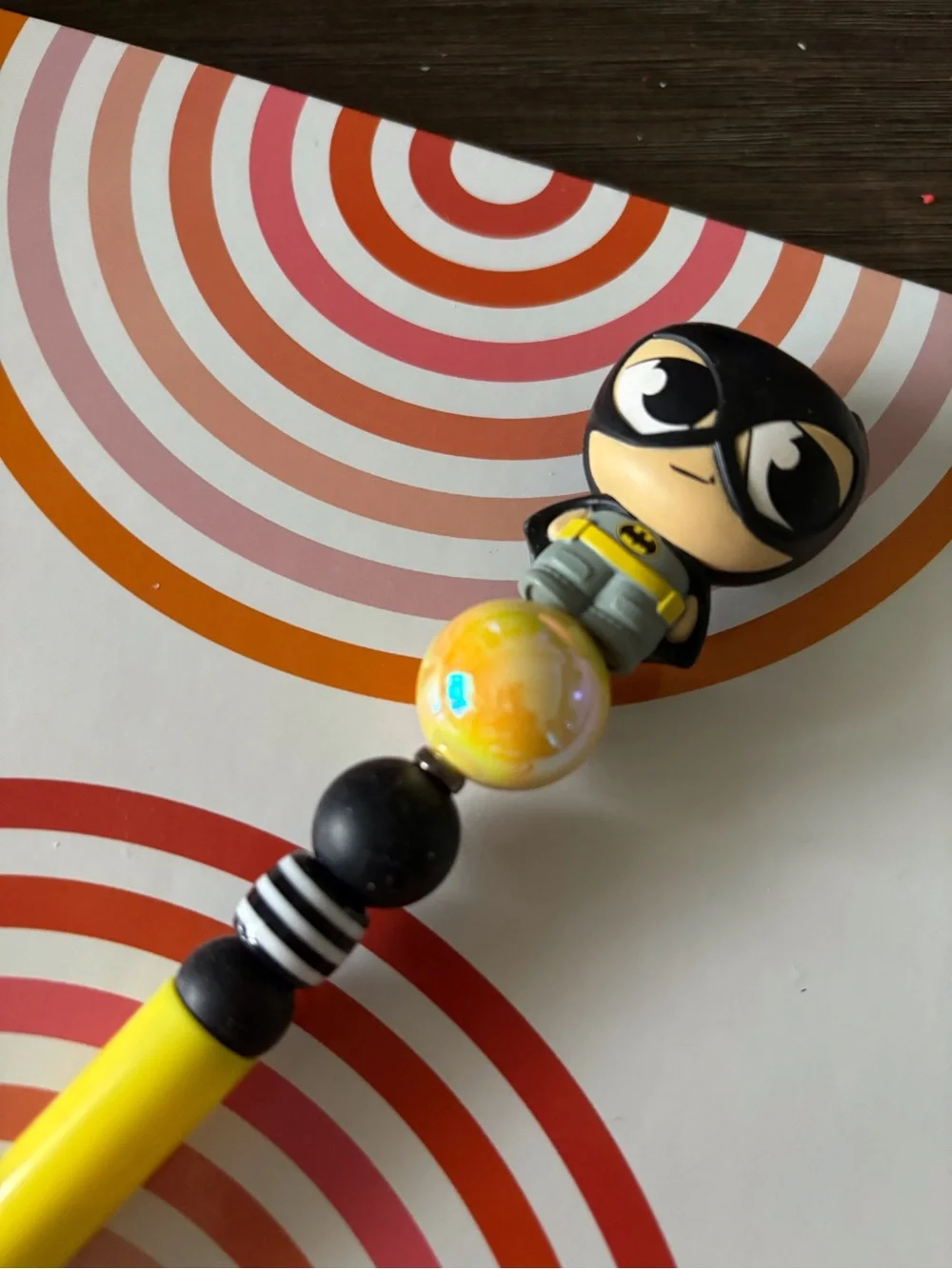 DC Comics: Batman handmade beaded pen
